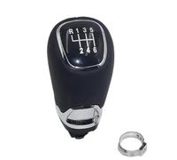 WEFOLEN for Skoda for Ctavia A7 3 III MK3 2014-2017 Gear Shift Knob Boot Lever Gaitor Shifter Dust Jacket Gearbox Gaiter Stick Handles Cover(6 Speed knob)