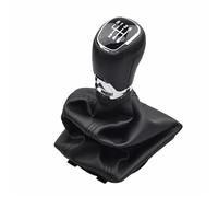 WEFOLEN for Skoda for Octavia A5 A6 2004 2005 2006 2007 2008 2009 2010 2011 2012 Car Gear Stick Knob Gaiter Boot Cover(6 Speed)