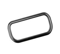 WEFOLEN for Toyota for CHR for C-HR 2016 2017 2018 2019 2020 Stainless Steel Car Rear Trunk Door Handle Bowl Frame Decoration Sticker Cover Car Inner Door Pull Handle(Black)
