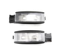 WEFOLEN For VW For Golf 2006-2017 For P&assat 2006-2015 2Pcs Dome Lamp Reading Light Interior MakeUp Lights 1KD947109A Black