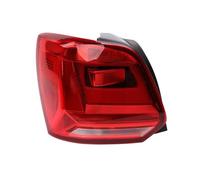 WEFOLEN For VW For Polo Sport Edition 2014-2018 Hatchback Taillight Real Brake Lamp Housing Tail Lights No Line No Light(1PCS left side)