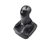 WEFOLEN Gear Stick Shift Knob Level Leather Boot for Mercedes for Benz A Class W168 1997 1998 1999 2000 2001 2003 2004(6 Speed)