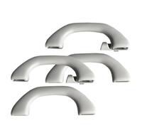 WEFOLEN Grey Front and Rear Interior Roof Handle Trim for Skoda for Octavia 3 A7 6R0857607 Car Inner Door Pull Handle(4 Pieces)