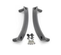 WEFOLEN Interior Car Left Right Door Pull Handle Cover Panel 1C0867171A2QL for VW for Beetle 2000-2010 Car Inner Door Pull Handle(Grey 2PCS)