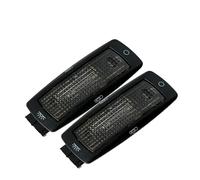 WEFOLEN Interior Dome Lamp Car Rear Reading Map Dome Light Ceiling Lamp 3B0947291 For Golf 1998-2006 For P&assat 1997-2005 For S&cirocco 2009-2014 Auto Parts(Black-2PCS)
