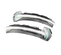 WEFOLEN LED Turn Signal Side Mirror Indicator For A3 8V S3 RS3 2013 2014 2015 2016 2017 Side Mirror Indicator(Crystal white)