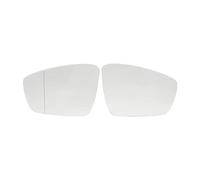 WEFOLEN Left Right Heated Side Mirror Glass For VW For Polo V Hatchback 6R 6C 2009 2010 2011 2012 2013 2014 2015 2016 2017 Wing Mirror Glass(Left and Right)