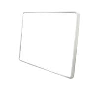 WEFOLEN Screen Protector Silicone Frame Display Edge Central Control For Tesla For Model 3 Y For Tesla For Highland GPS Screen Protector(White)