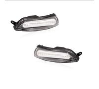 WEFOLEN Sequential Flash Side Mirror Amber Turn Signal Indicator For Chrysler 300 2011 2012 2013 2014 2015 2016 2017 2018 2019 2020 Side Mirror Indicator(Clear Lens)