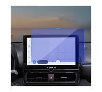 WEFOLEN Tempered Glass Protective Film Display Navigation Stickers Meters Protector For Toyota For YARiS For Cross 2024 GPS Screen Protector(Blue)