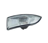 WEFOLEN Wing Mirror Indicator Transparent Lens Without Bulb For Renault For Megane 3 For Latitude For Fluence For Scenic III 261656470R 261609550R Side Mirror Indicator(left)