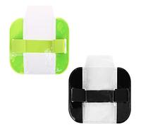 Weforu 2 Pieces Arm Badge Holders Armband, ID Card License Badge Holder for Emergency Workers Security Staff Doorman Adjustable