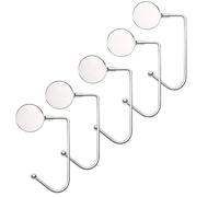 Weforu 5Pcs Christmas Stocking Holder Metal Hook Hanger Christmas Tree Clips Swivel Anti Grip Hanging Tools for Christmas Tree Fireplace Handbags