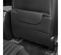 WEFP 2PCS Car Seat Kick Protector for Jeep Renegade Freedom Trailhawk Compass Trailhawk, Car Seat Back Protector Leather Backrest Waterproof Backseat Kick Cover Pad Accessories,A/Black