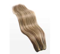 Weft Extensions - professional Quality - 100g 20" - M8/26 mixed hazelnut brown & golden honey blonde
