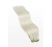Weft Hair Extensions - professional Quality - 100g 16" - 59 silver blonde