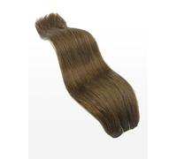 Weft Hair Extensions - professional Quality - 100g 16" - 8 hazelnut brown