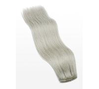 Weft Hair Extensions - professional Quality - 100g 20" - 61 light grey