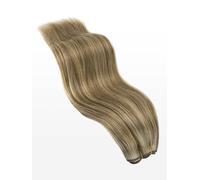 Weft Hair Extensions - professional Quality - 100g 23" - M18/24 mixed natural dark ash blonde & light ash blonde