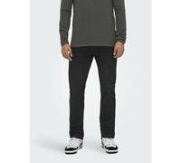 Weft Straight Jeans Black