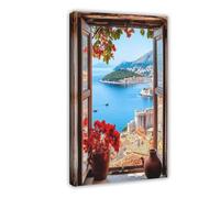 WEGAGTTT Dubrovnik City Art Print Canvas Poster Bedroom Decor Landscape Office Room Decor Gift 16x24inch(40x60cm)