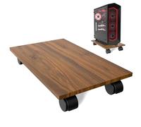 WEGASTU CPU Stand、Computer Tower Stand、Mobile CPU Holder with 4 Caster Wheels Fits for PC、Printer、Most Computer Tower、Office、Home、Planter Caddies、Dog Bowl Stand（vintage）