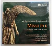 Wolfgang Amadeus Mozart - Missa in C - Frieder Bernius - Carus - CD (2017)