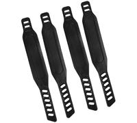 Wegiwuca 4pack Flexible Bicycles Pedal Strap Portables Exercise Bike Pedal Strap For Various Exercise Bike Home Gyms
