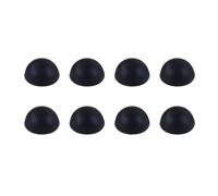 Wegiwuca 8Pcs Silicone Speakers Vibrations Dampening, Black 18X10MM | Silicone Shock Absorbers Pad for Speakers with AntiSlip Properties to Minimize Vibrations, Clear Sound
