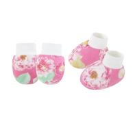 Wegiwuca Cotton Newborns Gloves and Socks Set for Neutral Gender Protecting Tender Skin From Scratches Home Daily Use Newborns Gloves