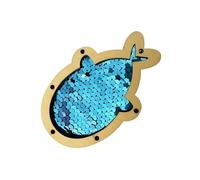 Wegiwuca Creative Sequined Fish For Sensory Busy Boards Making For Boys And Girls Improving Fine Motor Skill And Creativity Fine Motor Skill Toy