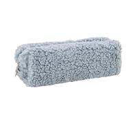 Wegiwuca Plush Pencil Case Zippered Pencil Pouches for Student Adult Large Capacity Portable Pen Organizers Travel Cosmetic Bag Soft Pen Pouches