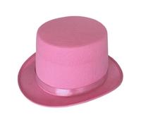 Wegiwuca Solid Color Derby Hat Carnivals Magician Hat Gentleman Party Costume Accessories Two Size Suit Most Adult Kids Magician For Kids Adult Men For Bulk Without Secret Compartment