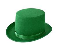 Wegiwuca Solid Color Derby Hat Carnivals Magician Hat Gentleman Party Costume Accessories Two Size Suit Most Adult Kids Magician For Kids Adult Men For Bulk Without Secret Compartment