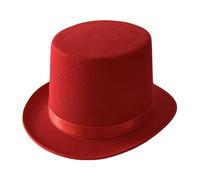 Wegiwuca Solid Color Derby Hat Carnivals Magician Hat Gentleman Party Costume Accessories Two Size Suit Most Adult Kids Magician For Kids Adult Men For Bulk Without Secret Compartment