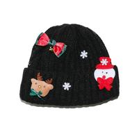 Wegiwuca Theme Party Knitted Skull Hat Christmas Brimless All Age Festival Accessory Caps Family Gathering Props Knitwear Holiday Hat