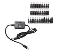 Wegiwuca Type C DC24V Power Supply Charging Cable With Multiple Adapters For LED Lights And Security Cameras Power Supply