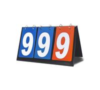 Wegiwuca Waterproofs Score Board Tabletop Flipping Scoreboard Scores Keeper Score Flippers For Basketball Volleyballs Table Tennis Tabletop Scoreboard Flippers MultiSport Score Scoreboard