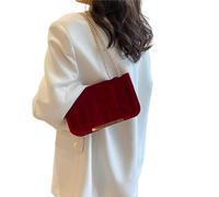 Wegiwuca Women Casual Shoulder Bag Small Square Chain Strap Crossbody Simple Clutches Messengers for Wedding Daily Women Clutch Casual Shoulder Simple Crossbody Chain Strap Messengers