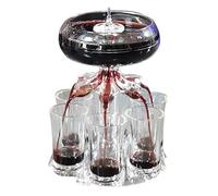 WEGJYKY Baby Guinness Shot Pourer with 6 Glasses, 6 Shot Dispenser and Holder