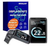 WEGLUST i-LEFANTE for Bosch Purion 200 Display Protective Case, E-Bike Screen Protector, Transparent and Waterproof, Shock and Scratch Protection (Purion200+Kiox500)