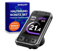 WEGLUST Protective Display Case for Bosch Purion 200, E-Bike Screen Protector, Transparent and Waterproof, Shock and Scratch Protection (Kiox400C + Holder)