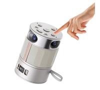 WeGoIOT 360 Conference Camera, 1080p HD Webcam Immersive Video Conference Experience, AI-Driven Speaker-Tracking, Both Overall and Speakers’ Close-up View, with Micro SD Slot, Stand