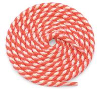 WEGOODZF Round Glitter Shoe Laces: Shiny Metallic Sparkle Shoe Strings - 2 Pair, 32 Red-silver, 55 inch(140CM)