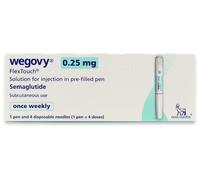 Wegovy FlexTouch 0.25mg - Step 1