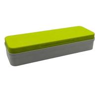 Wegovy® & Mounjaro Compatible Pen Case - GLP-1 Weight Loss Injection Pen Storage Box with Adapters for Multiple Pen Sizes - Holds Pen, Needle Tips & Swabs - Travel, Fridge or Home White & Green