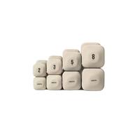 WeGym SafeGrip Dumbbells, Anti-Slip, Anti-Roll, Thick Handles, Free Weights, Square Dumbbells for Secure Workouts at Home, Weightlifting, and Personal Training