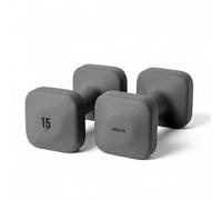 WeGym SafeGrip Dumbbells, Non-Slip, Anti-Roll, Thick Grips, Free Weights, Square Dumbbells for Safe Home Training, Weightlifting and Personal Training