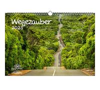 WeGZauber DIN A3 Calendar for 2023 Paths, Paths and Roads - Soul Magic