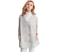 WEHAM EMF 5G Anti-Radiation Vest, Maternity Work Clothes Top Pregnant Dress Apron, WiFi RFID Protect Tunic Silver Fabric Shield Tank,Grey,M